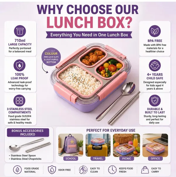 Stainless_Steel_Pink_3_Compartment_Lunch_Box