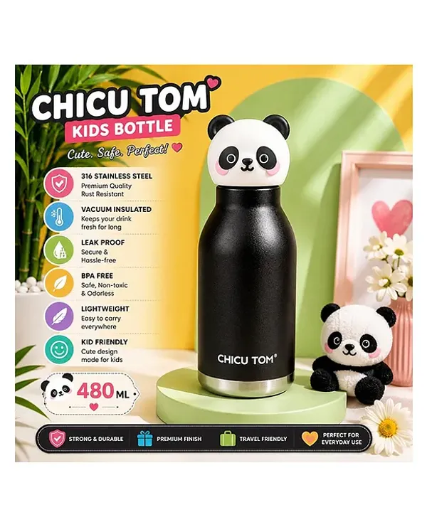 Black_Panda_Character_Water_Bottle