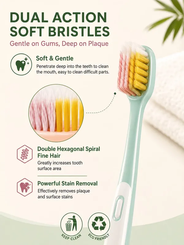 Double_Hair_Implantation_Soft_Bristle_Toothbrush_-_Pack_Of_5