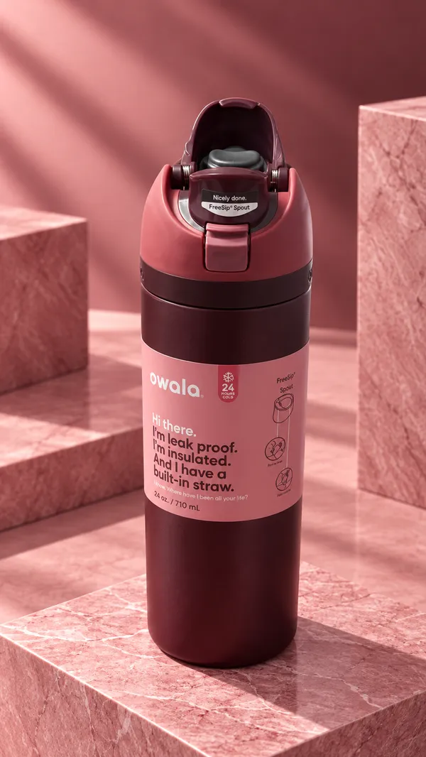 Owala_Premium_Dusty_Rose_Insulated_Water_Bottle_–_Leak-Proof,_Built-In_Straw_&_Push-Button_Lid,_24_oz