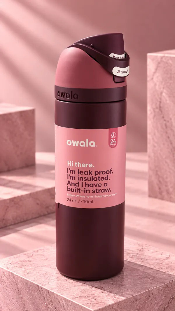 Owala_Premium_Dusty_Rose_Insulated_Water_Bottle_–_Leak-Proof,_Built-In_Straw_&_Push-Button_Lid,_24_oz
