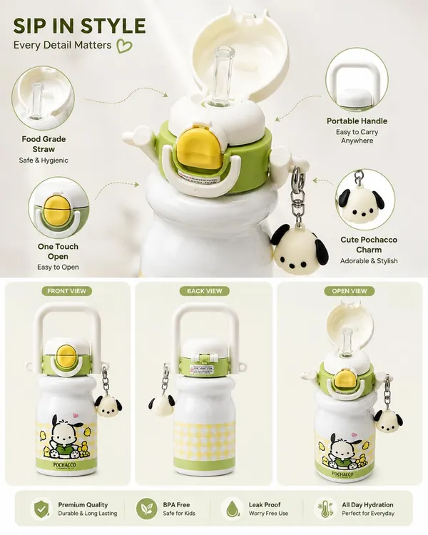 Pochacco_Kids_Stainless_Steel_Insulated_Water_Bottle_with_Handle_&_Charm