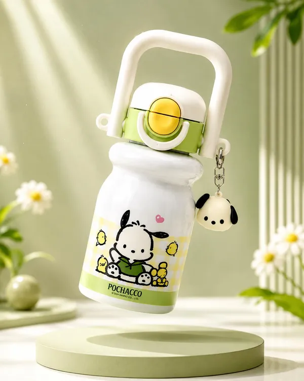Pochacco_Kids_Stainless_Steel_Insulated_Water_Bottle_with_Handle_&_Charm