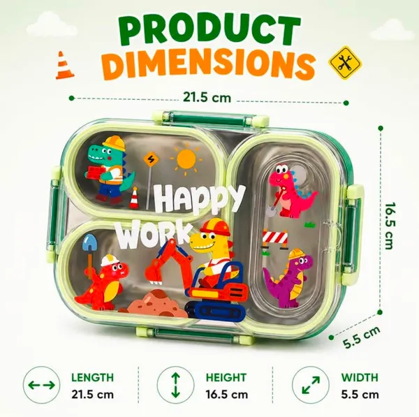 Premium_3-Compartment_Stainless_Steel_Lunch_Box_for_Kids_–_Leak-Resistant_Tiffin_Box_with_Secure_Locks
