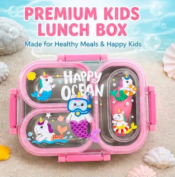 Premium_Kids_Unicorn_3-Compartment_Stainless_Steel_Lunch_Box_with_Leak-Resistant_Design