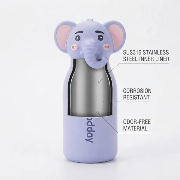 Blue_Elephant_Design_Water_Bottle