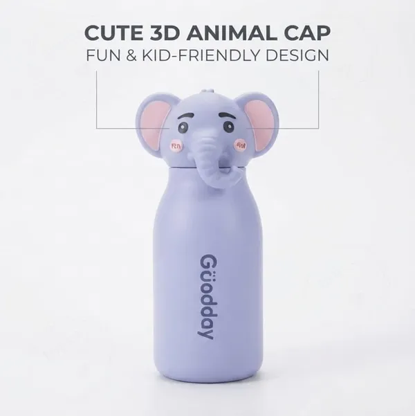 Blue_Elephant_Design_Water_Bottle