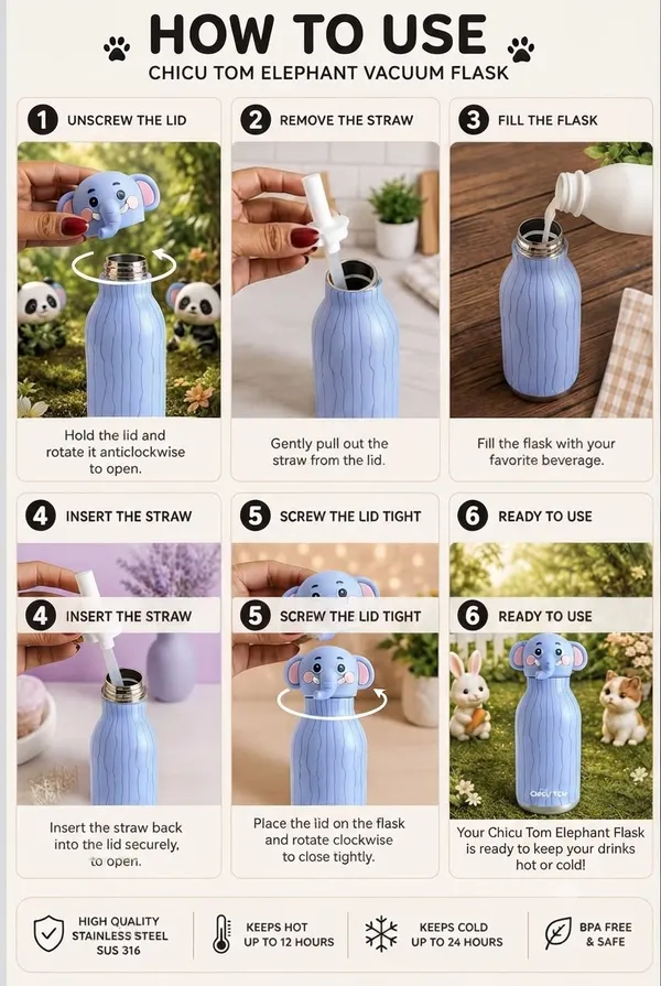 Green_Cartoon_Watermelon_Print_Water_Bottle