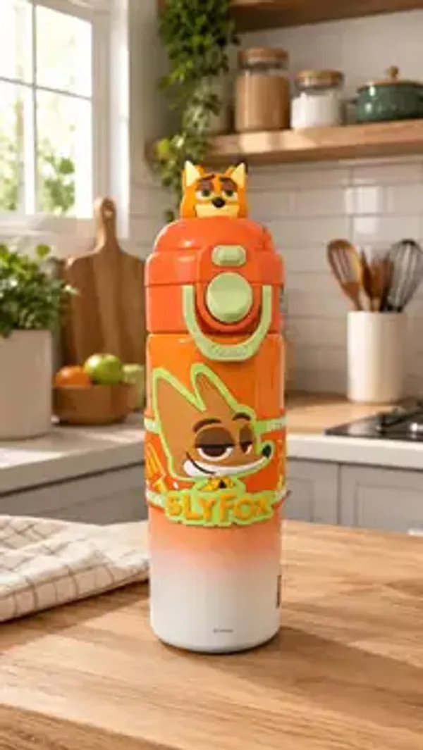 Disney_Slyfox_Orange_Character_Water_Bottle