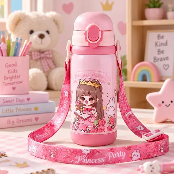 Pink_Cartoon_Character_Water_Bottle_for_Kids