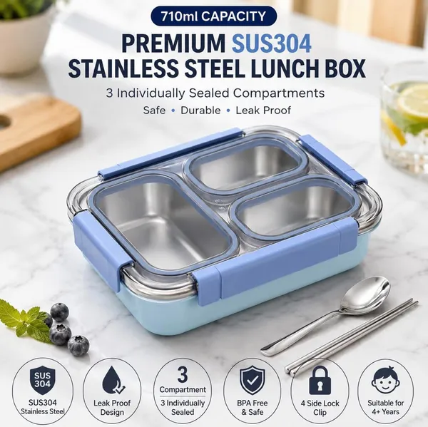 Sky_Blue_Stainless_Steel_Compartment_Lunch_Box