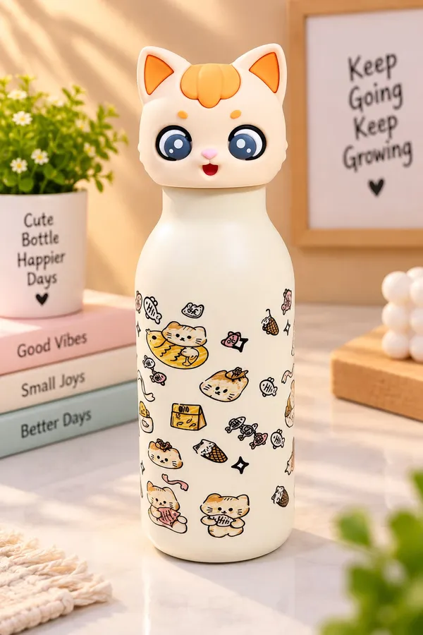 Cat_Chicu_Tom_Cartoon_Water_Bottle