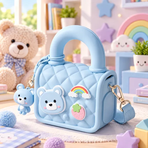 Blue_Bear_Print_Mini_Backpack