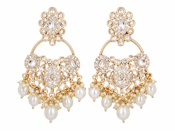 Gold_Alloy_Crystal_Pearl_Chandelier_Drop_Earrings_For_Women