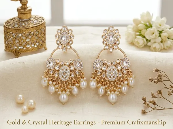 Gold_Alloy_Crystal_Pearl_Chandelier_Drop_Earrings_For_Women