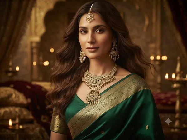 Golden_Alloy_Bridal_Necklace_Earrings_Maang_Tikka_Set_For_Women