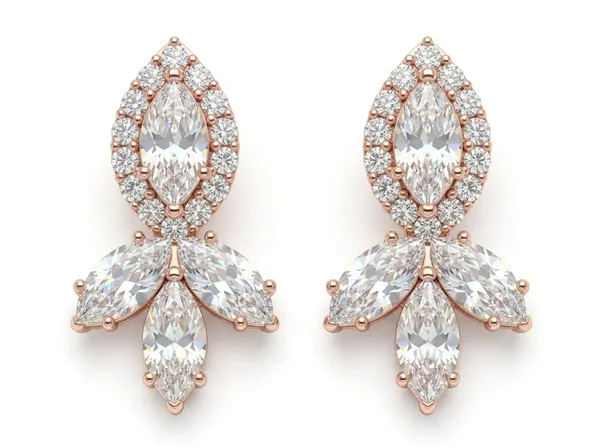 Rose_Gold_Alloy_Crystal_Floral_Drop_Earrings_For_Women
