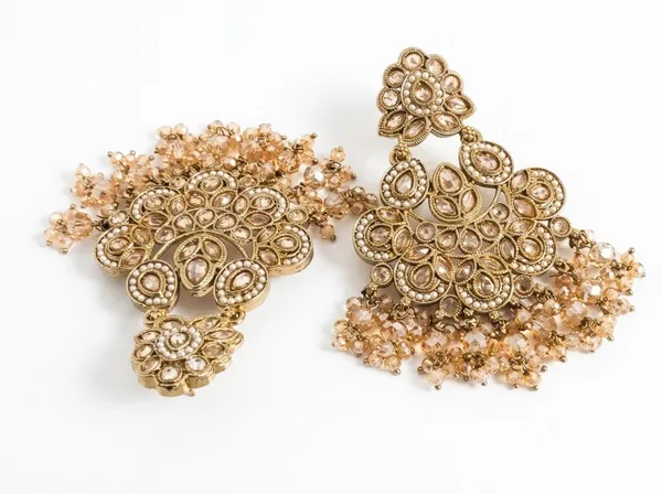 Gold_Alloy_Pearl_Filigree_Chandelier_Drop_Earrings_For_Women