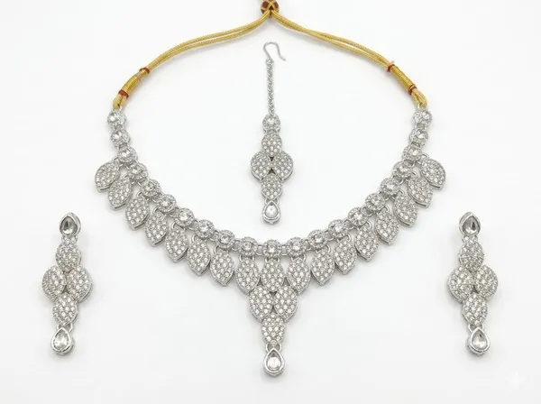 Silver_Alloy_Traditional_Necklace_Earrings_Maang_Tikka_Set_For_Women