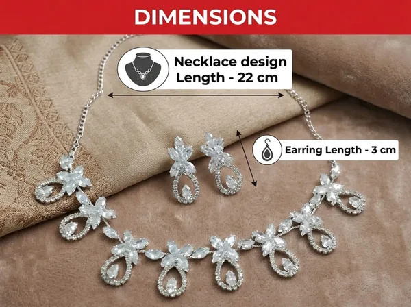 Silver_Alloy_Floral_Butterfly_Drop_Earrings_For_Women