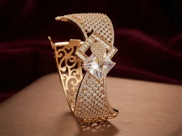 Gold_Alloy_Crystal_Filigree_Open_Cuff_Bracelet_For_Women