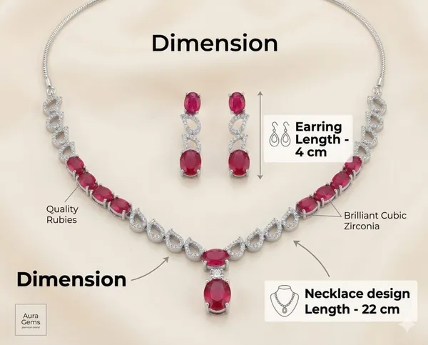 Silver_Red_Alloy_Red_Stone_Loop_Drop_Earrings_For_Women