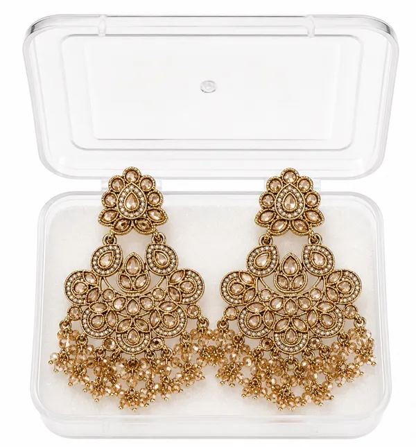 Gold_Alloy_Pearl_Filigree_Chandelier_Drop_Earrings_For_Women