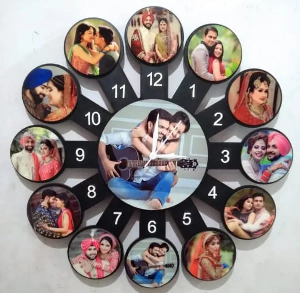 Photo_Collage_Round_Wall_Clock