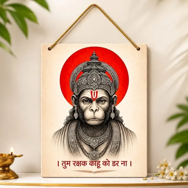 Wood_Devotional_Hanuman_Wall_Hanging_Plaque