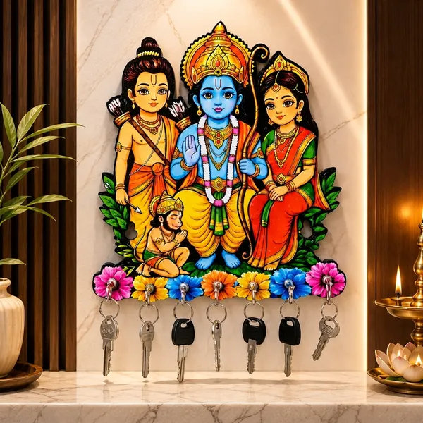 Decorative_Hdu_Duty_Wall_Mounted_Key_Holder