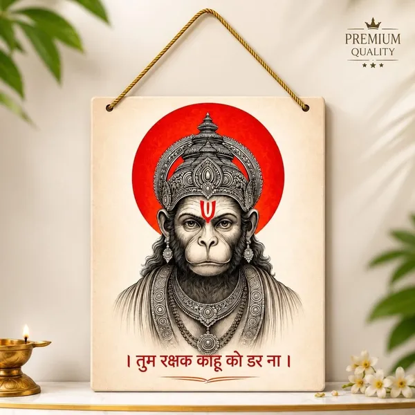 Wood_Devotional_Hanuman_Wall_Hanging_Plaque
