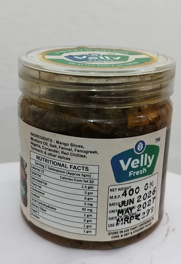 Velly_Fresh_Mango_Pickle_In_Mustard_Oil