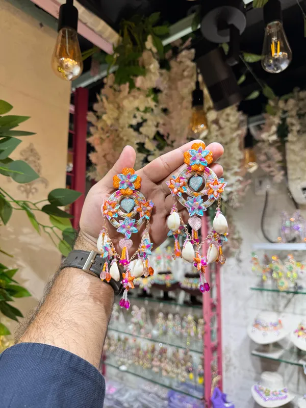 Multicolor_Shell_Earrings_for_Women
