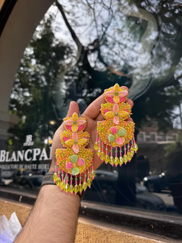 Yellow_Coca_Cola_Earrings_for_Women