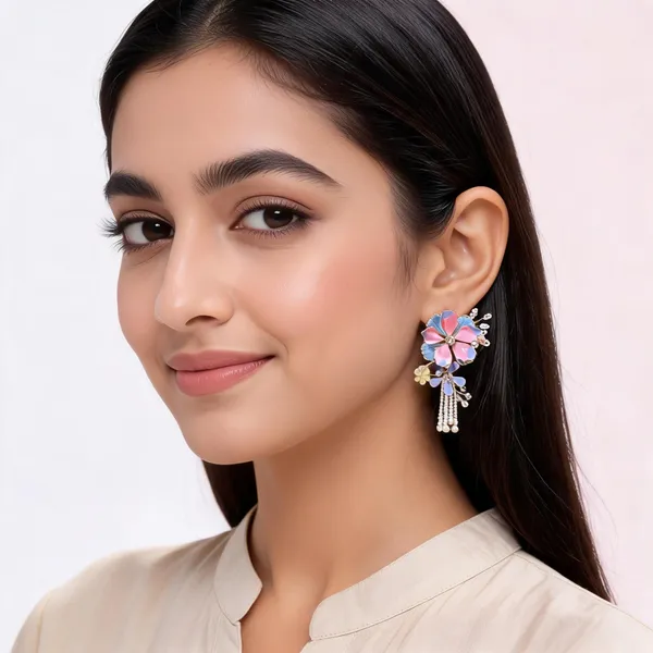 Pastel_Floral_Resin_Earrings_for_Women