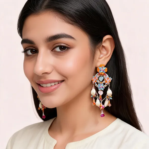 Multicolor_Shell_Earrings_for_Women
