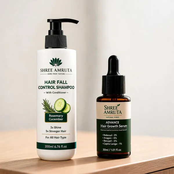 Shree_Amruta_Rosemary_Cucumber_Shampoo_and_Redensyl_Hair_Serum_Combo