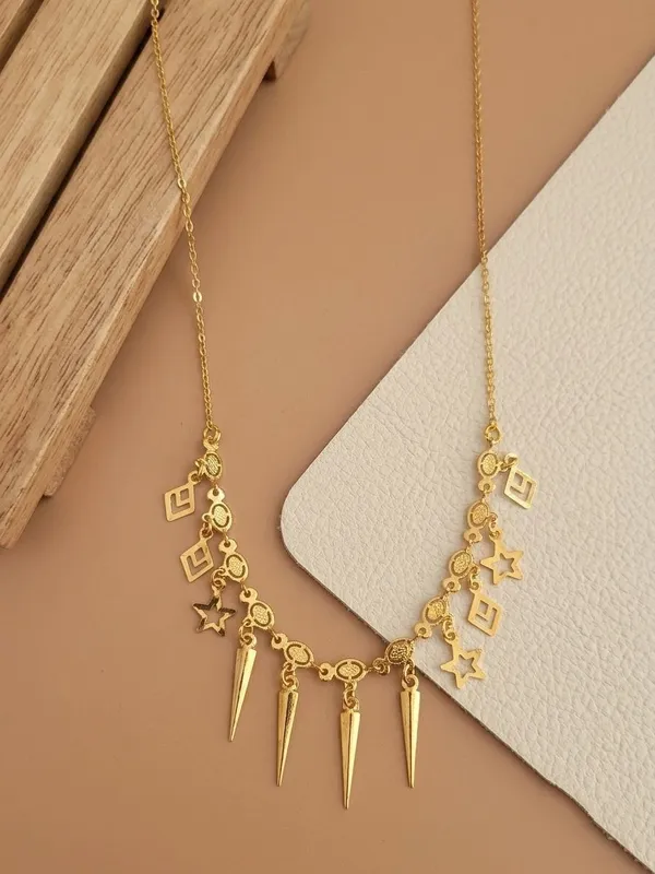 Gold_Brass_Layered_Star_Geometric_Charm_Pendant_Necklace_For_Women_-_Pack_of_2