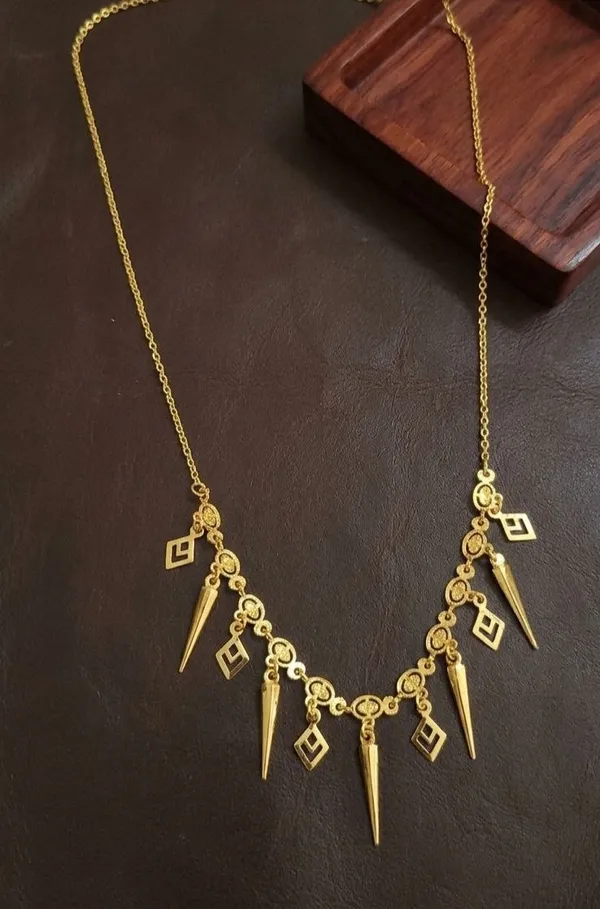 Gold_Brass_Geometric_Charm_Statement_Chain_Necklace_For_Women_-_Pack_of_2