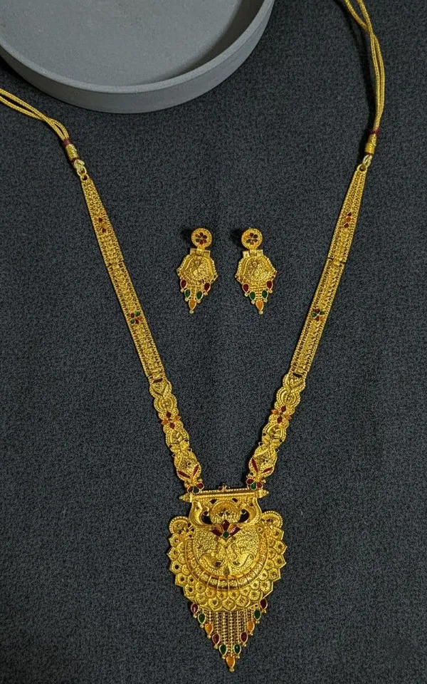 Gold_Tone_Temple_Necklace_Set_for_Women