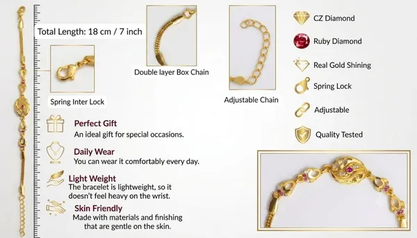 Gold_Tone_Decorative_Adjustable_Bracelet_for_Women