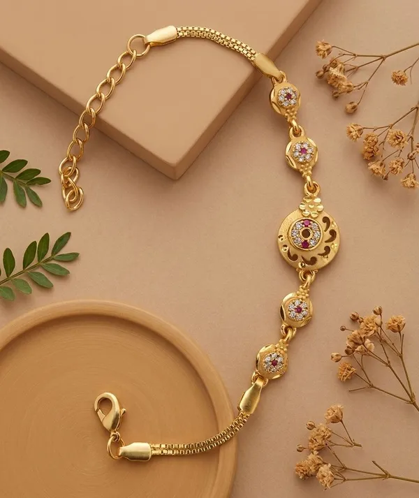 Gold_Plated_CZ_Diamond_Bracelet_for_Women