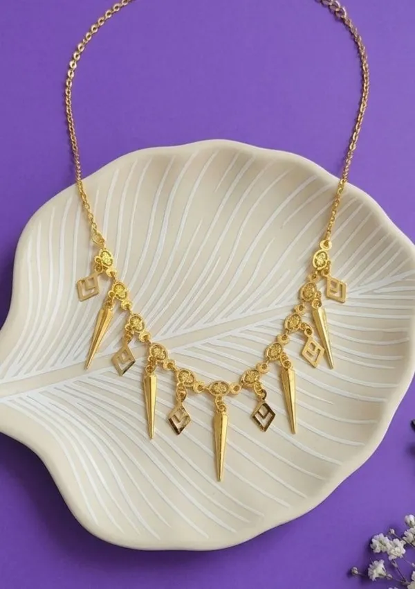 Gold_Brass_Geometric_Charm_Statement_Chain_Necklace_For_Women_-_Pack_of_2