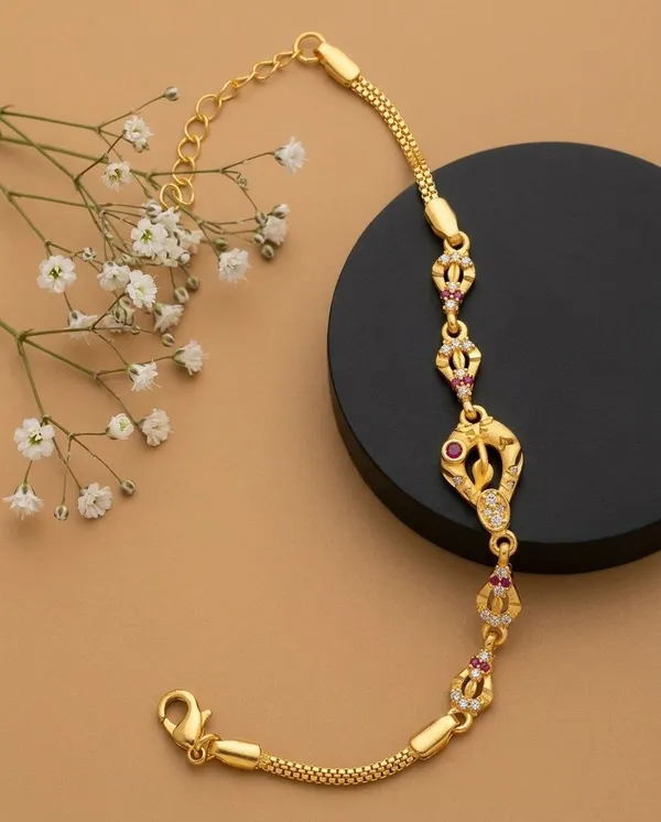Gold_Tone_Ornate_Charm_Bracelet_for_Women