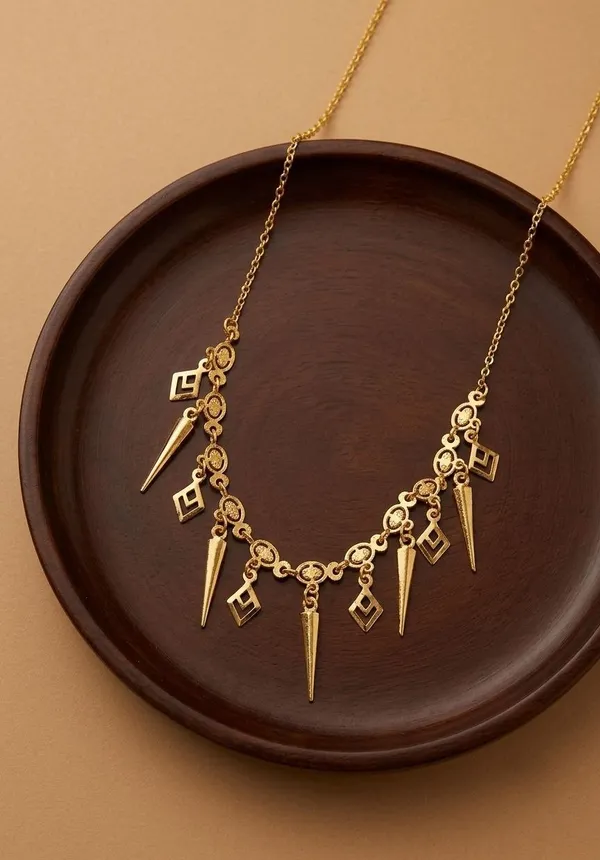 Gold_Brass_Geometric_Charm_Statement_Chain_Necklace_For_Women_-_Pack_of_2