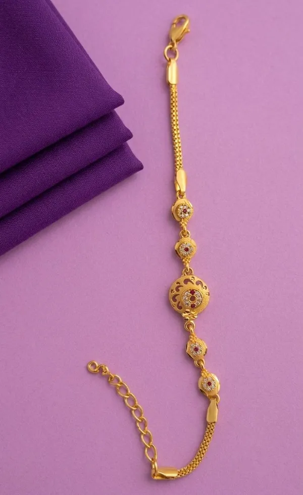 Gold_Plated_CZ_Diamond_Bracelet_for_Women