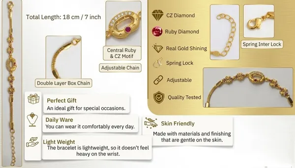 Gold_Tone_Stone_Embellished_Bracelet_for_Women