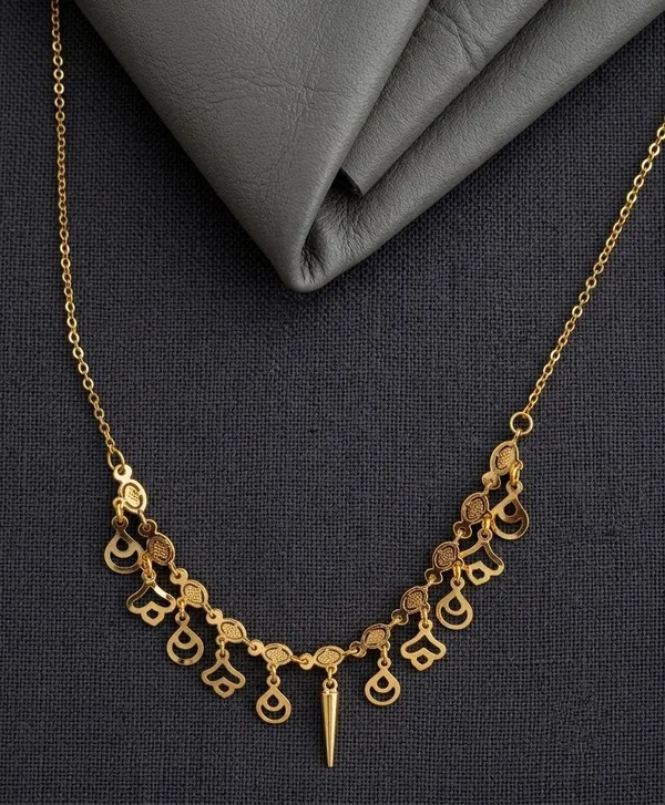 Gold_Brass_Layered_Charm_Pendant_Necklace_For_Women_-_Pack_of_2