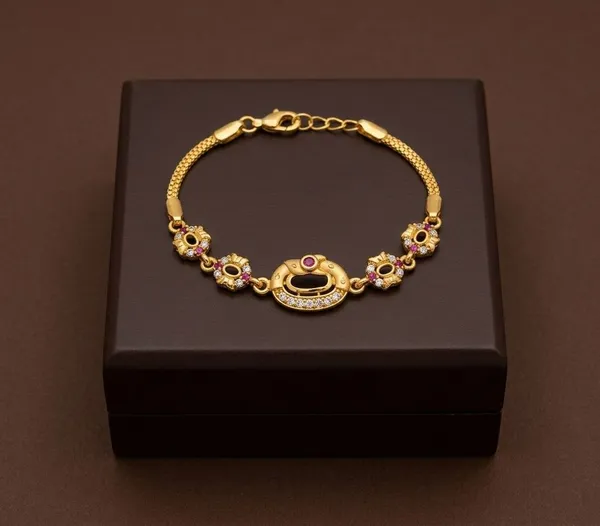 Gold_Tone_Ruby_CZ_Bracelet_for_Women