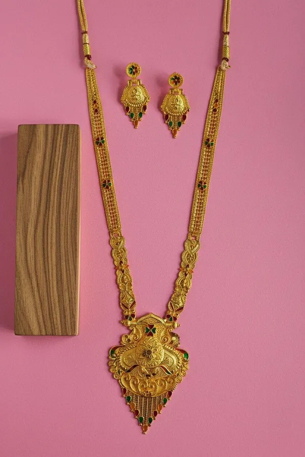 Gold_Tone_Temple_Style_Necklace_Set_for_Women
